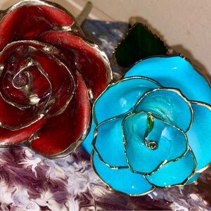 Beautiful Gold Dipped Roses Plus extras! Great for Valentine’s Day!